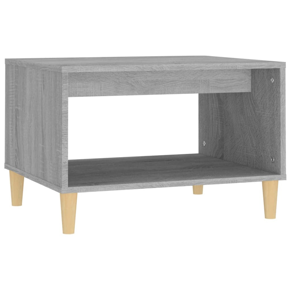 Coffee Table Grey Sonoma 60x40x50 cm Engineered Wood
