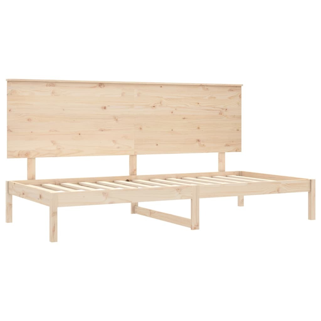 Day Bed 90x200 cm Solid Wood Pine