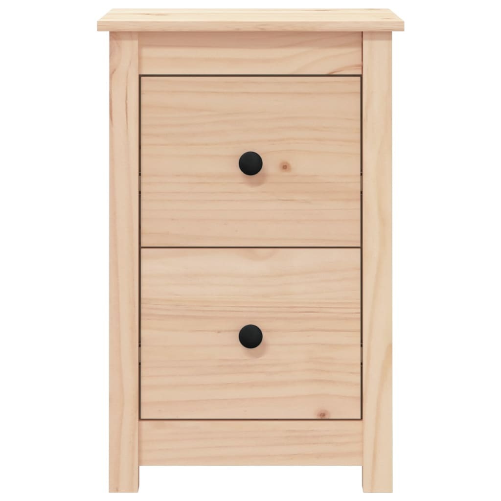 Bedside Cabinet 40x35x61.5 cm Solid Wood Pine