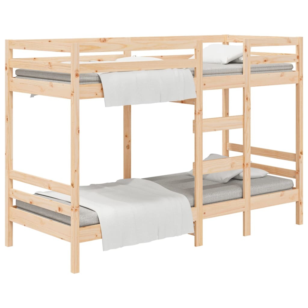 Bunk Bed 80x200 cm Solid Wood Pine