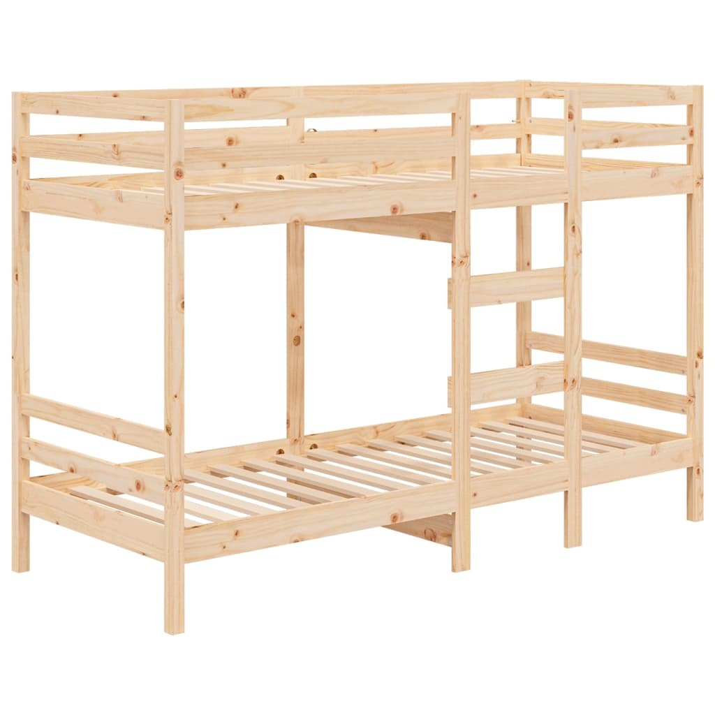 Bunk Bed 80x200 cm Solid Wood Pine