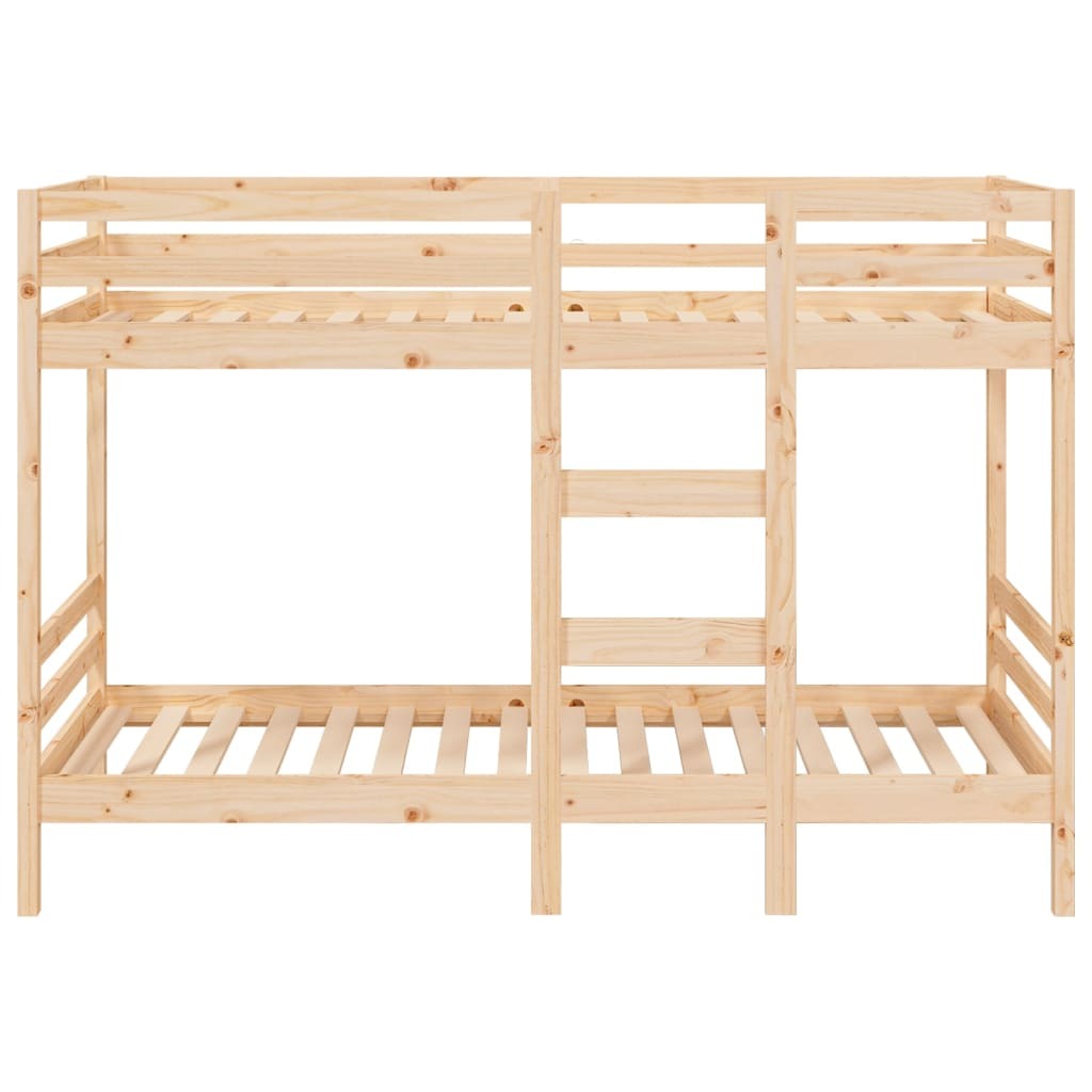 Bunk Bed 80x200 cm Solid Wood Pine