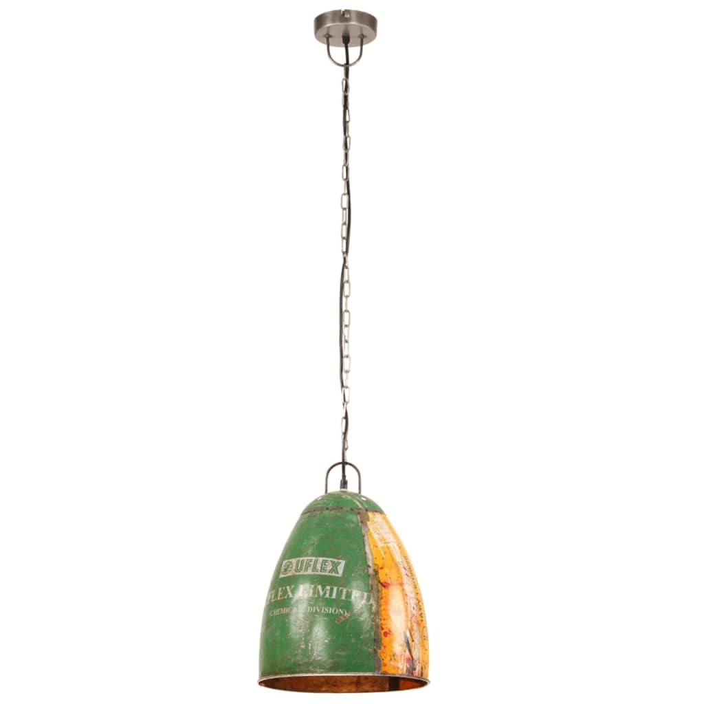 Industrial Hanging Lamp 25 W Multicolour Round 32 cm E27