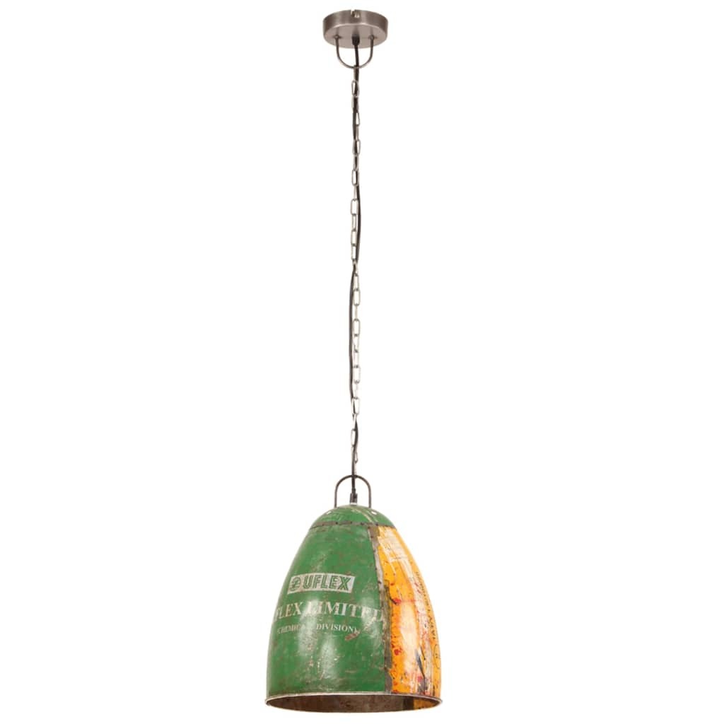 Industrial Hanging Lamp 25 W Multicolour Round 32 cm E27