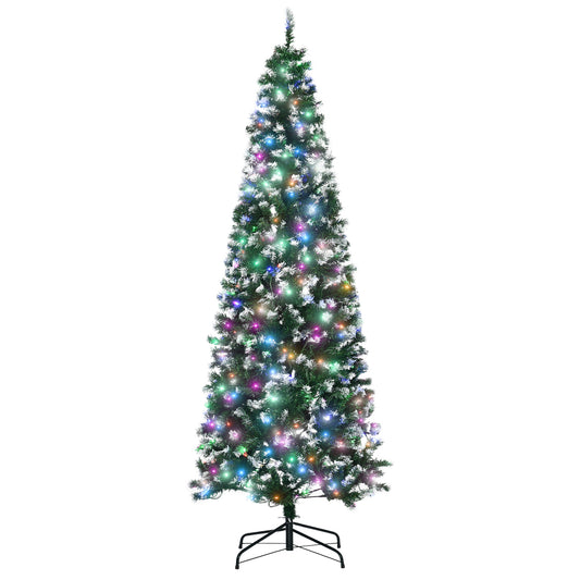 7FT Prelit Artificial Xmas Tree Holiday D??cor  350 Colourful LED Light