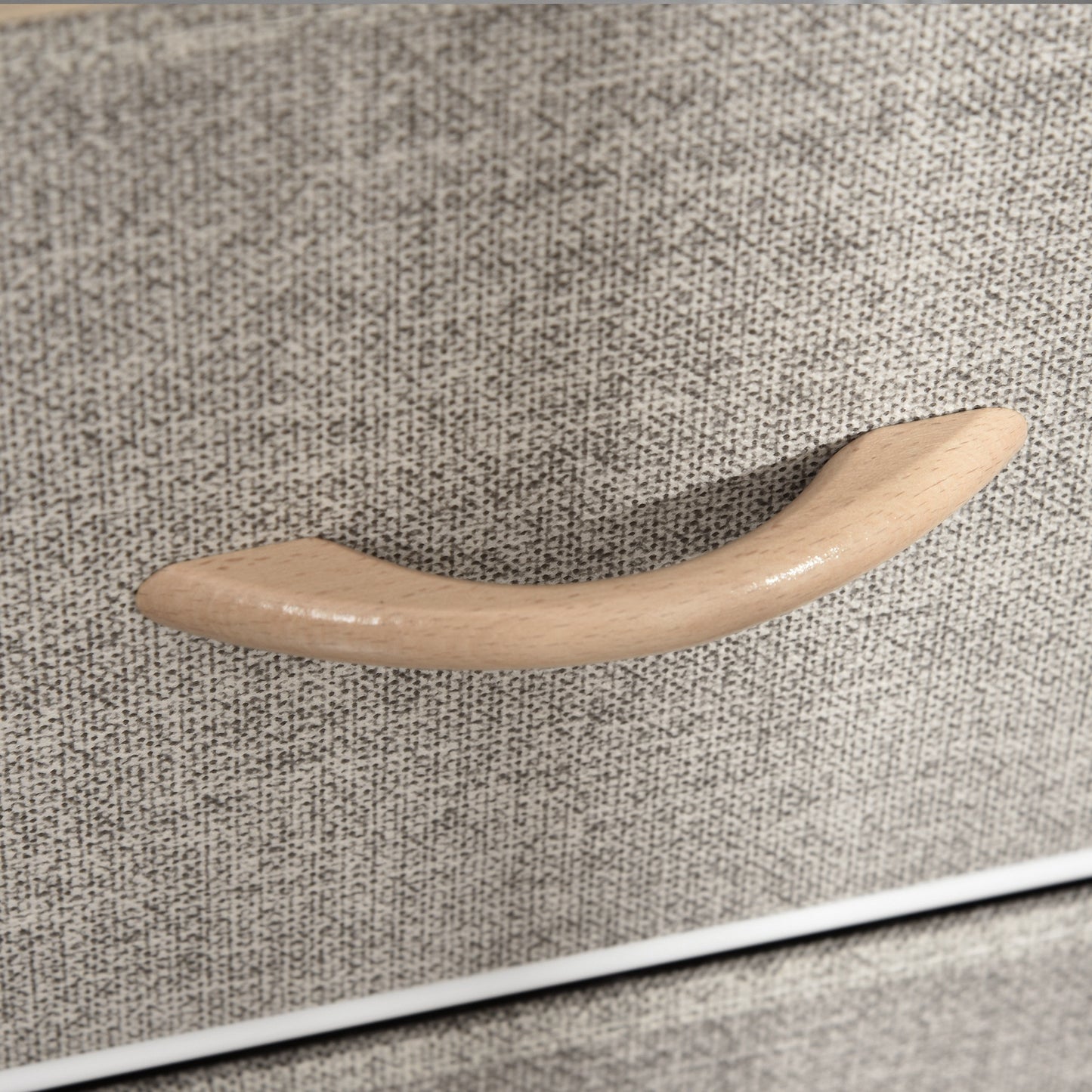 Chest Dresser with 3 Drawers Storage Cabinet Organizer, Beige