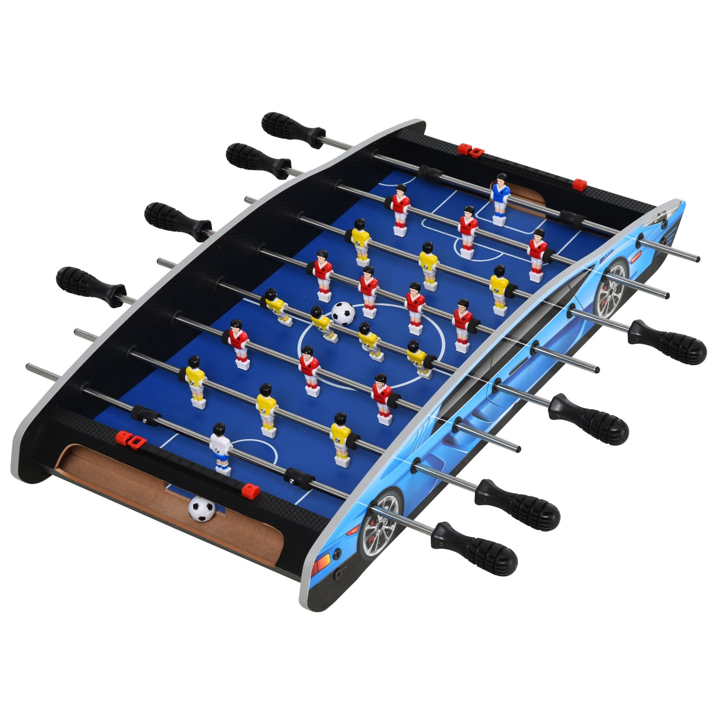 2ft Foosball Table Arcades Competition Sized for Kids, Adults, Indoor HOMCOM