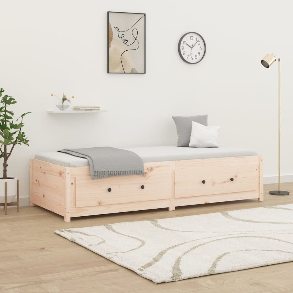 Day Bed 90x190 cm 3FT Single Solid Wood Pine