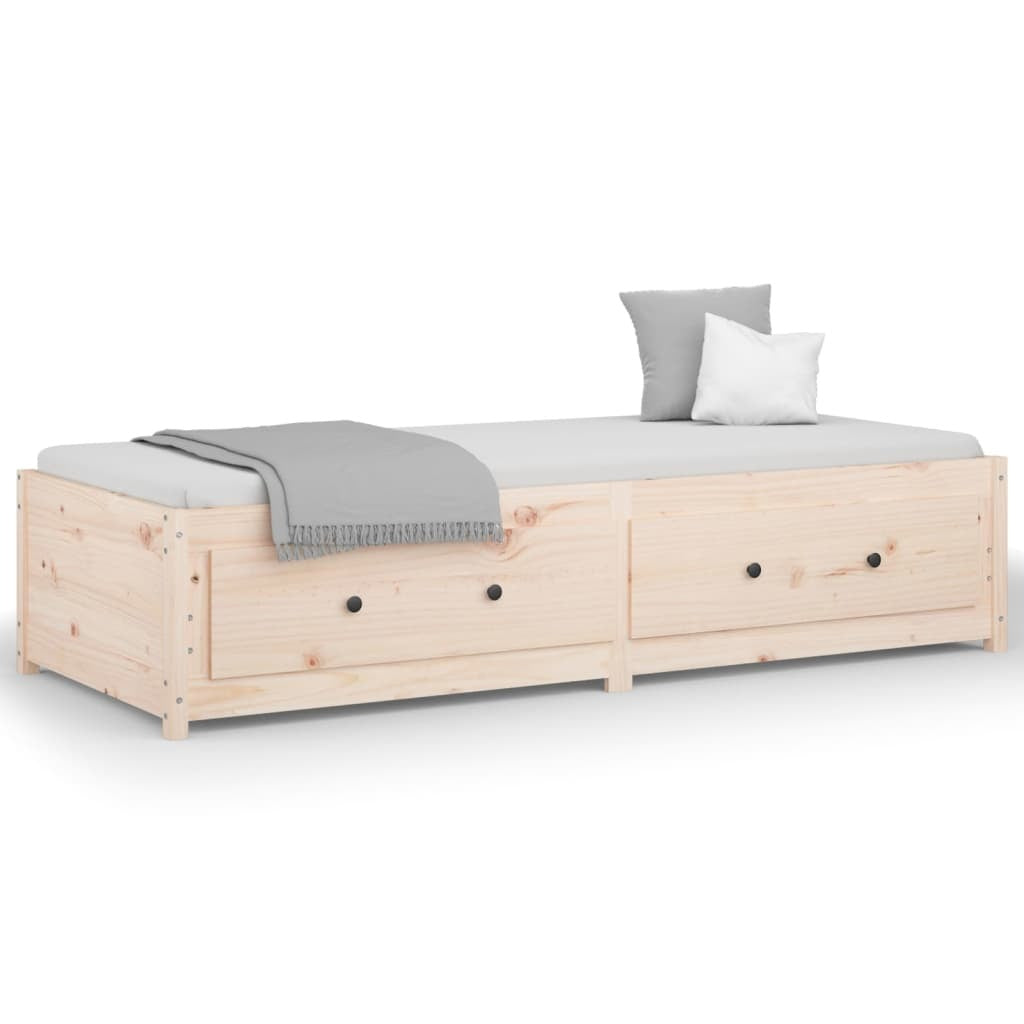 Day Bed 90x190 cm 3FT Single Solid Wood Pine