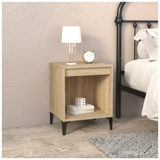 Bedside Cabinet Sonoma Oak 40x35x50 cm