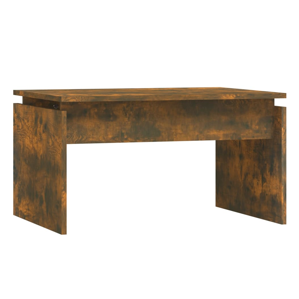 Coffee Table Smoked Oak 68x50x38 cm Engineered Wood