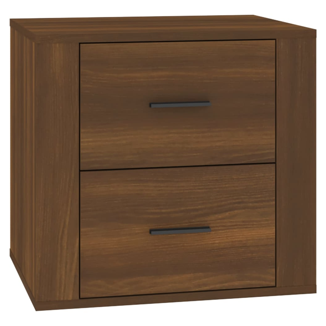 Bedside Cabinet Brown Oak 50x39x47 cm