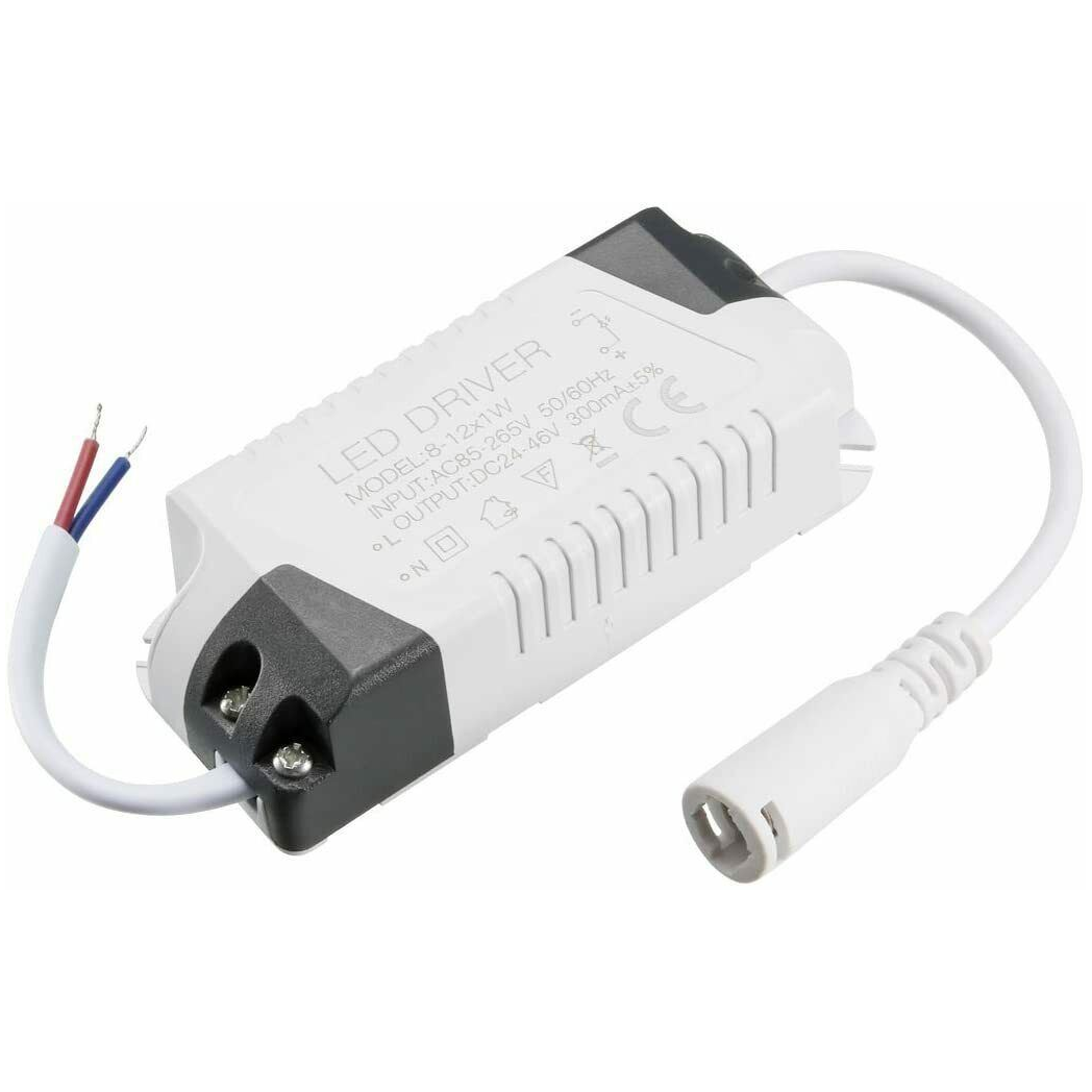 Black And White AC100-240V Constant Current LED Transformer~1408