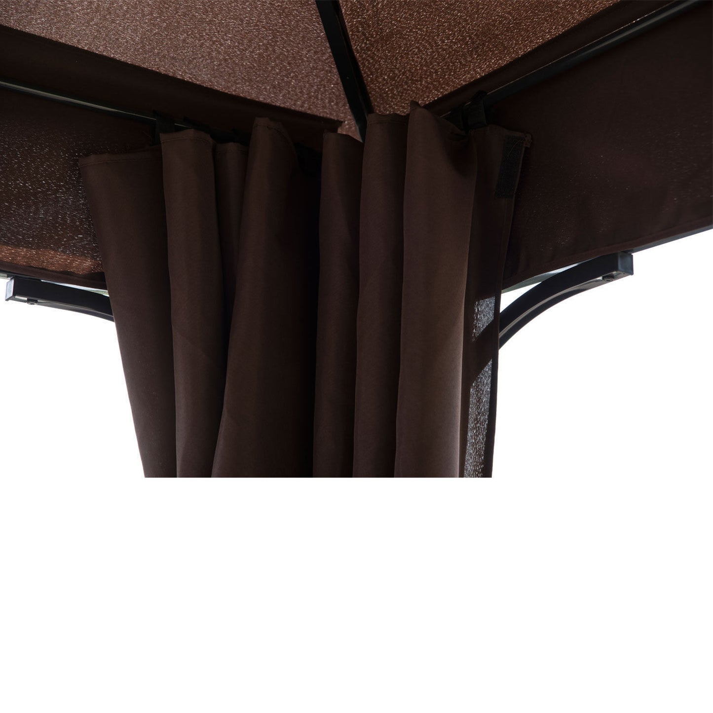 Svvalka 3m x 3m Garden Metal Gazebo Marquee Party Tent Canopy Shelter Pavilion