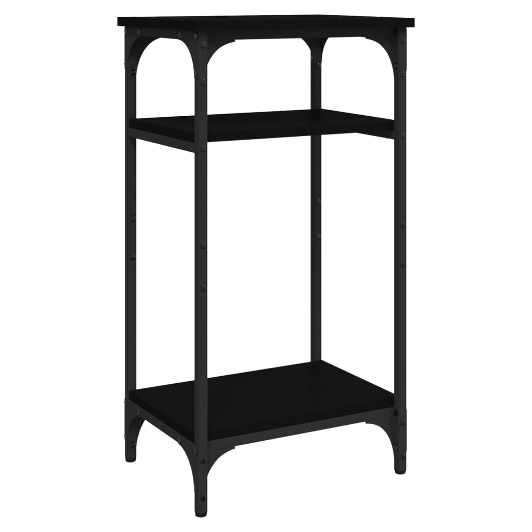 Side Table Black 40x30x75 cm Engineered Wood