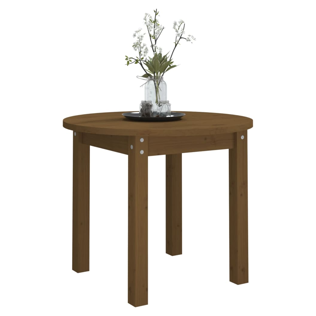 Coffee Table Honey Brown  55x45 cm Solid Wood Pine