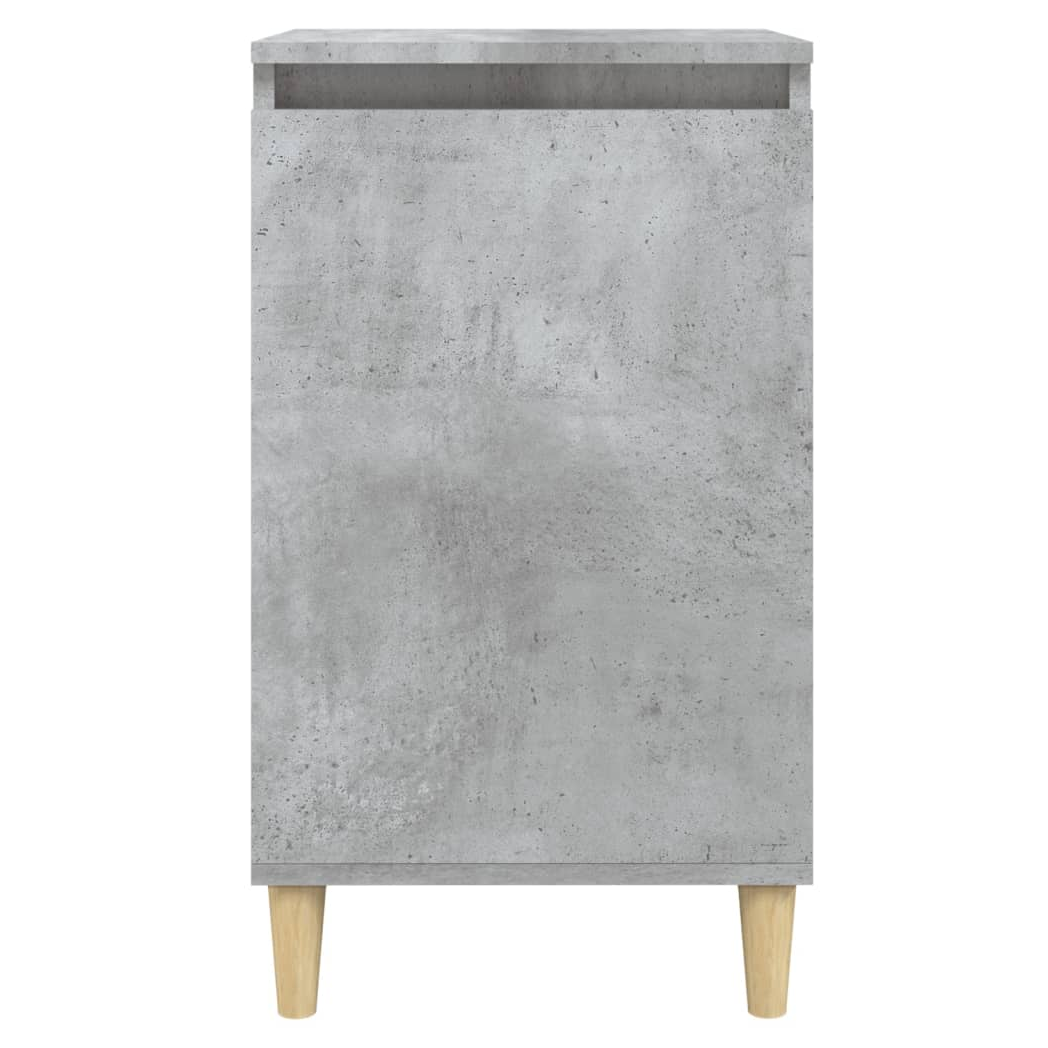 Bedside Cabinets 2 pcs Concrete Grey 40x35x70 cm Engineered Wood