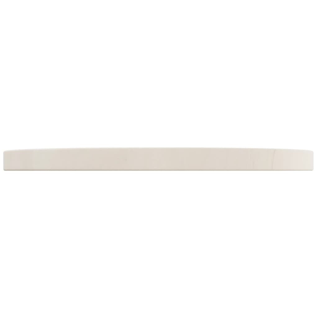 Table Top White 40x2.5 cm Solid Wood Pine