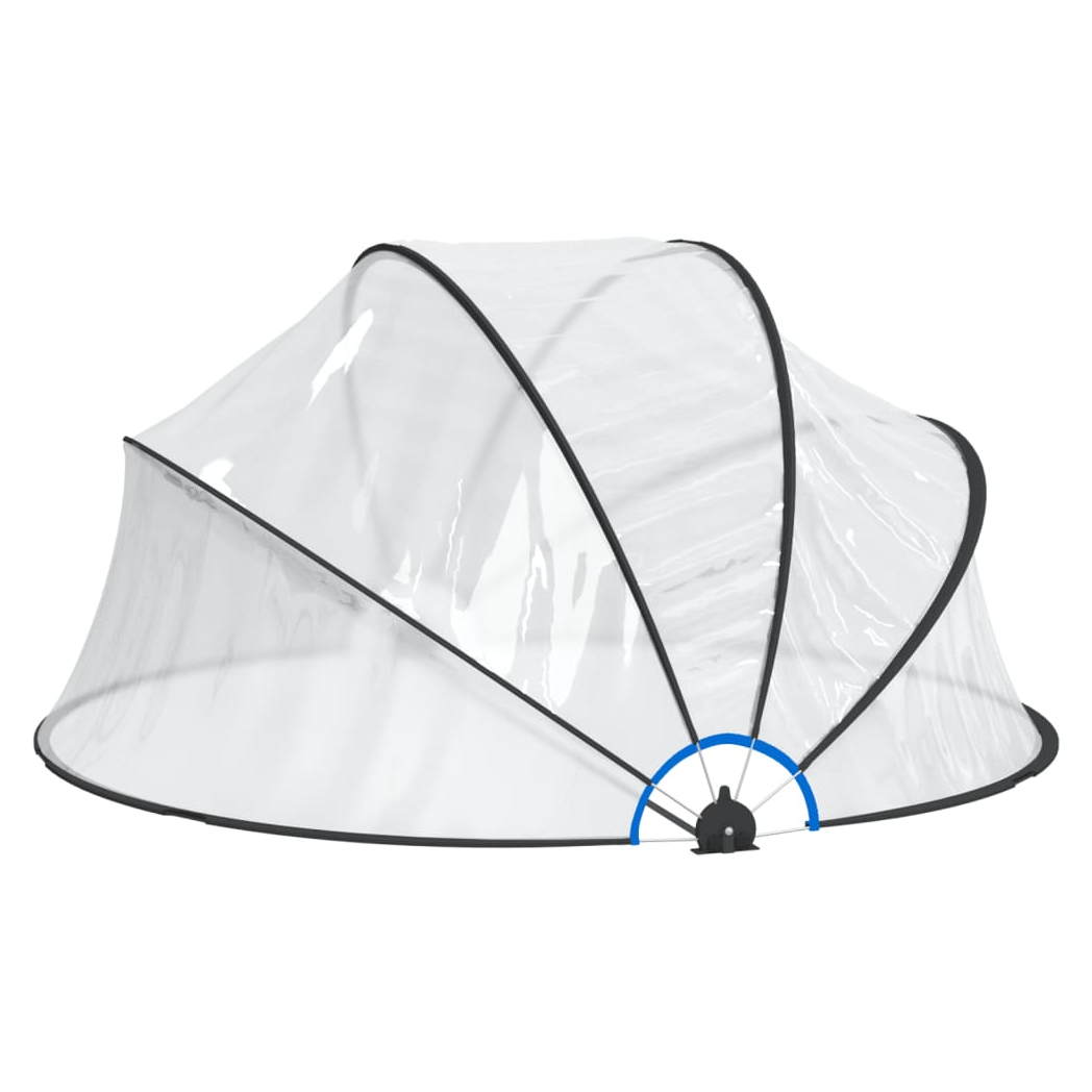Pool Dome Round 315x158 cm PVC