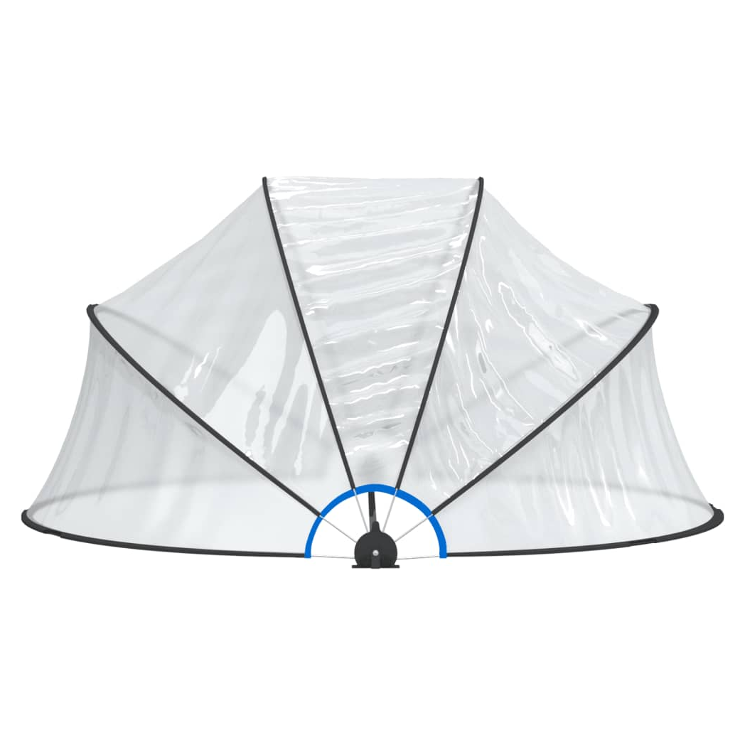Pool Dome Round 315x158 cm PVC
