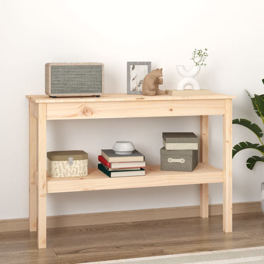 Console Table 110x40x75 cm Solid Wood Pine
