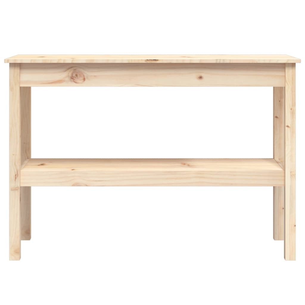 Console Table 110x40x75 cm Solid Wood Pine