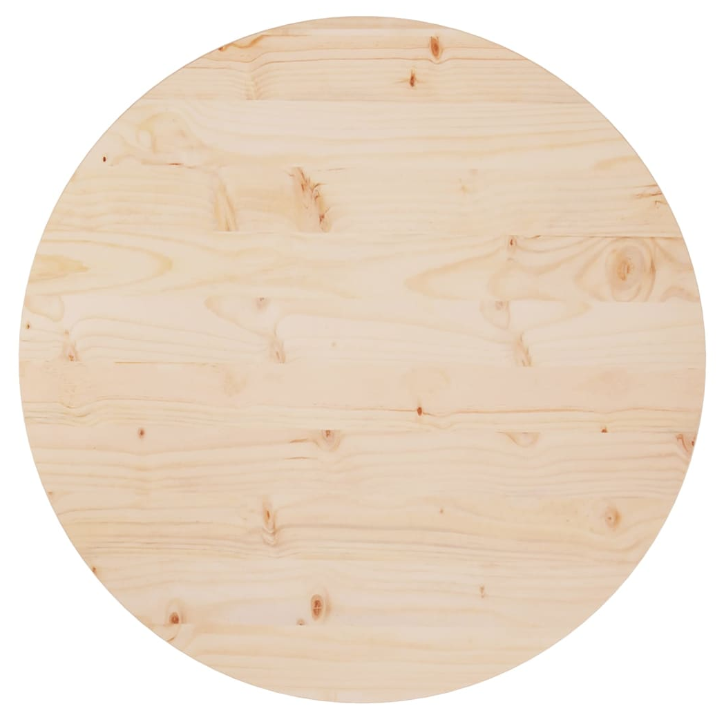 Table Top 70x2.5 cm Solid Wood Pine