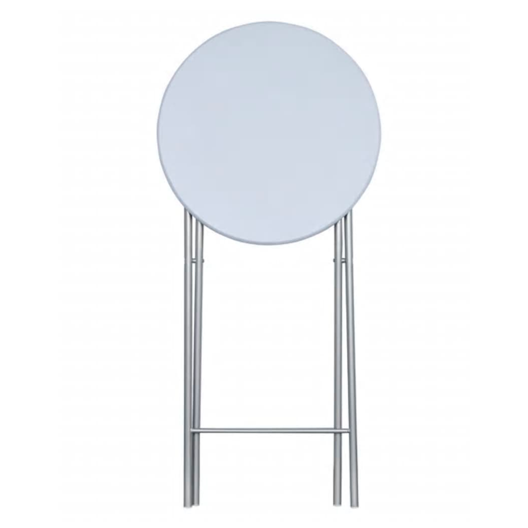 Bar Tables 4 pcs with MDF Tabletop White