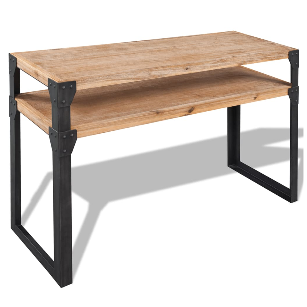 Console Table Solid Acacia Wood 120x40x85 cm