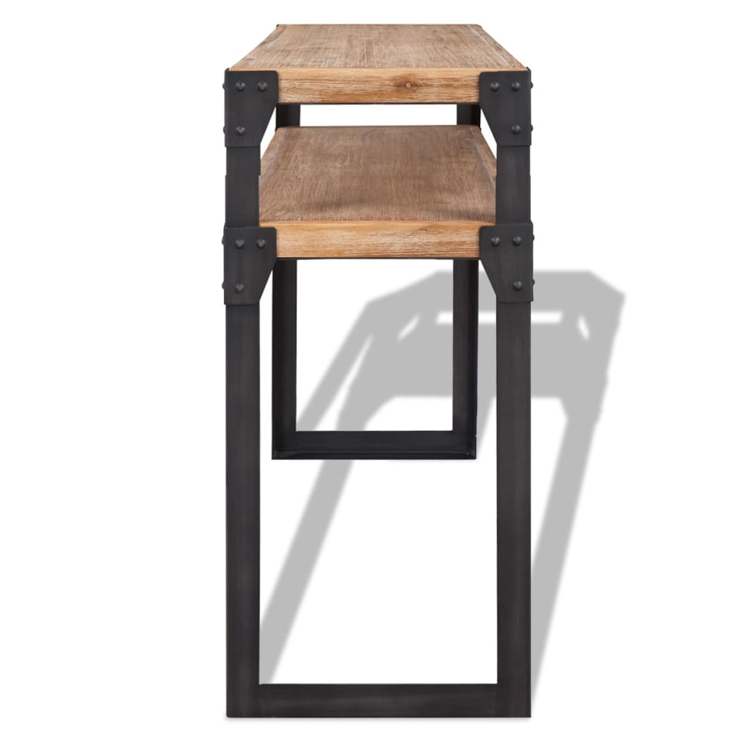 Console Table Solid Acacia Wood 120x40x85 cm