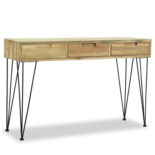 Console Table 120x35x76 cm Solid Teak