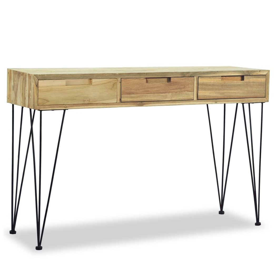 Console Table 120x35x76 cm Solid Teak