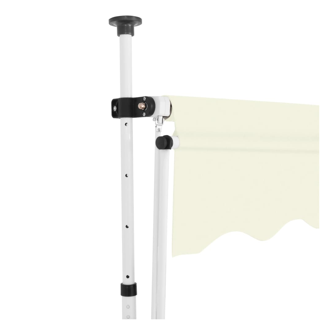 Manual Retractable Awning 150 cm Cream
