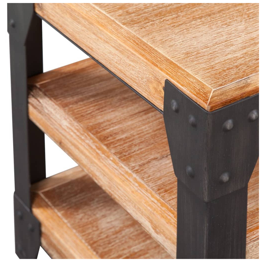 Three Piece Living Room Furniture Set Solid Acacia Wood