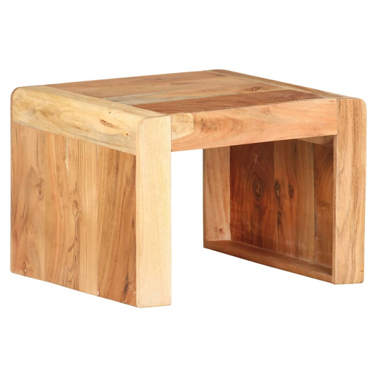 Side Table 43x40x30 cm Solid Acacia Wood