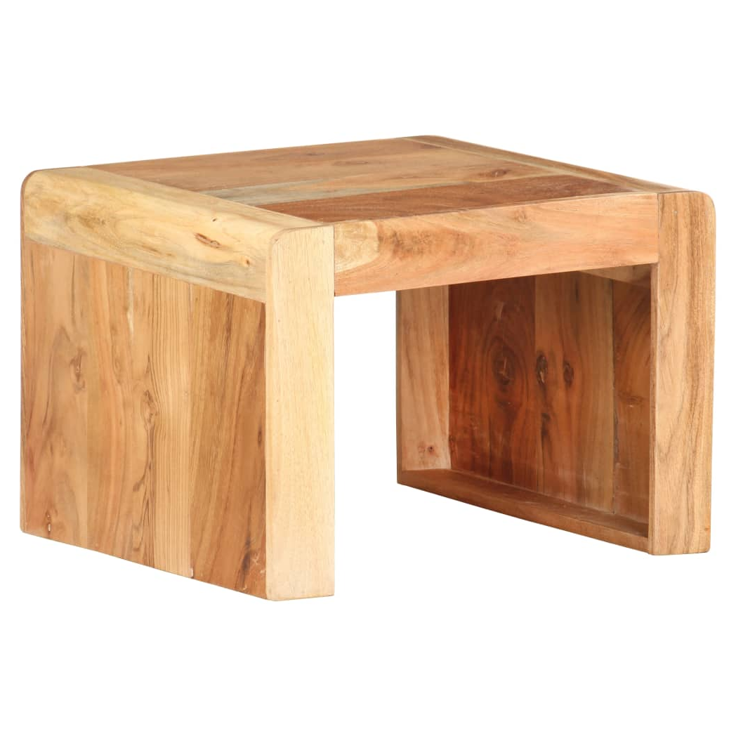 Side Table 43x40x30 cm Solid Acacia Wood