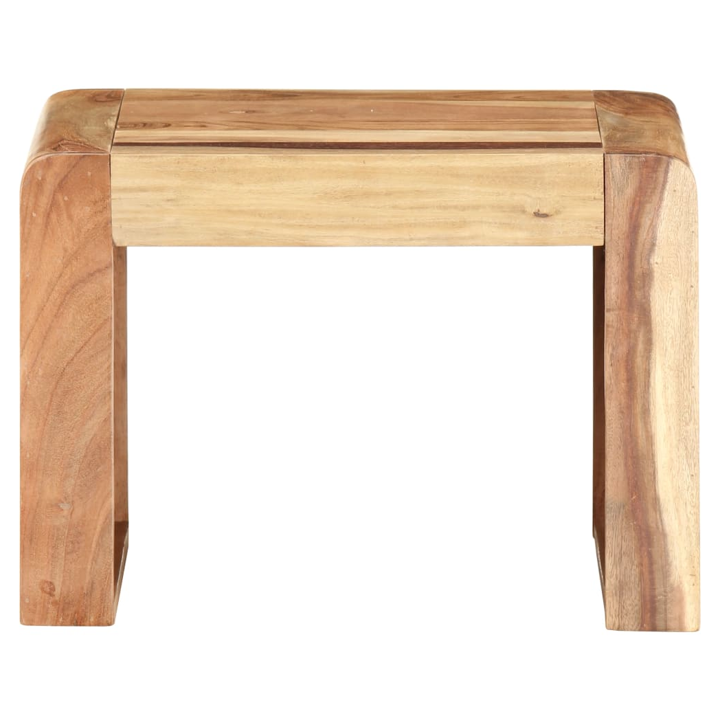 Side Table 43x40x30 cm Solid Acacia Wood