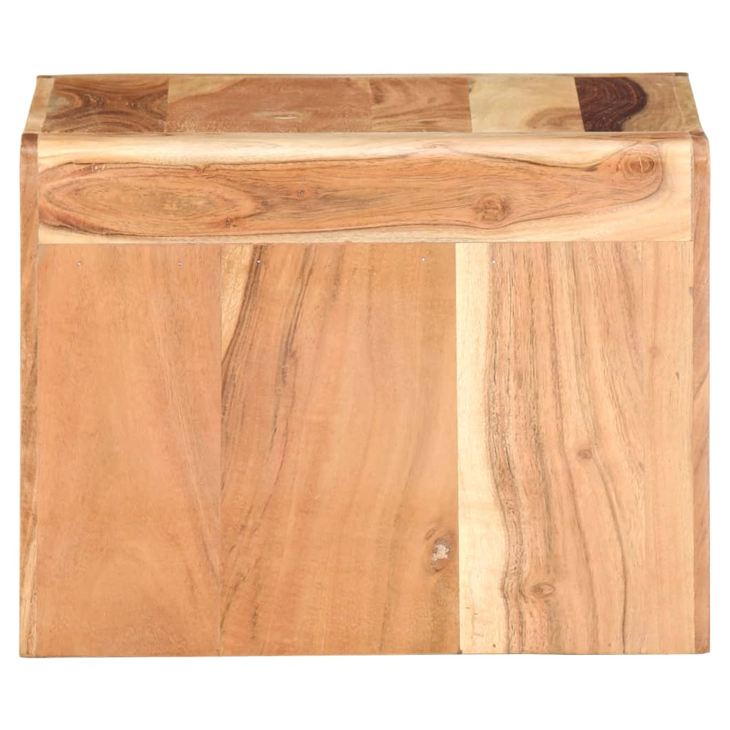 Side Table 43x40x30 cm Solid Acacia Wood