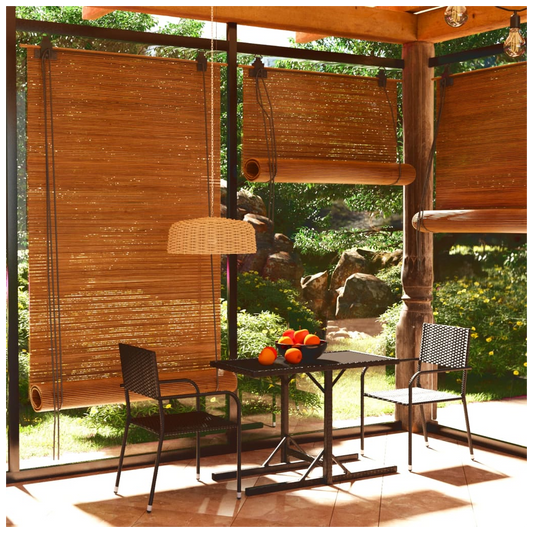 3 Piece Garden Dining Set Black