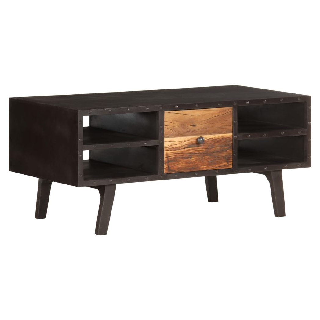 Coffee Table 100x50x45 cm Solid Reclaimed Wood