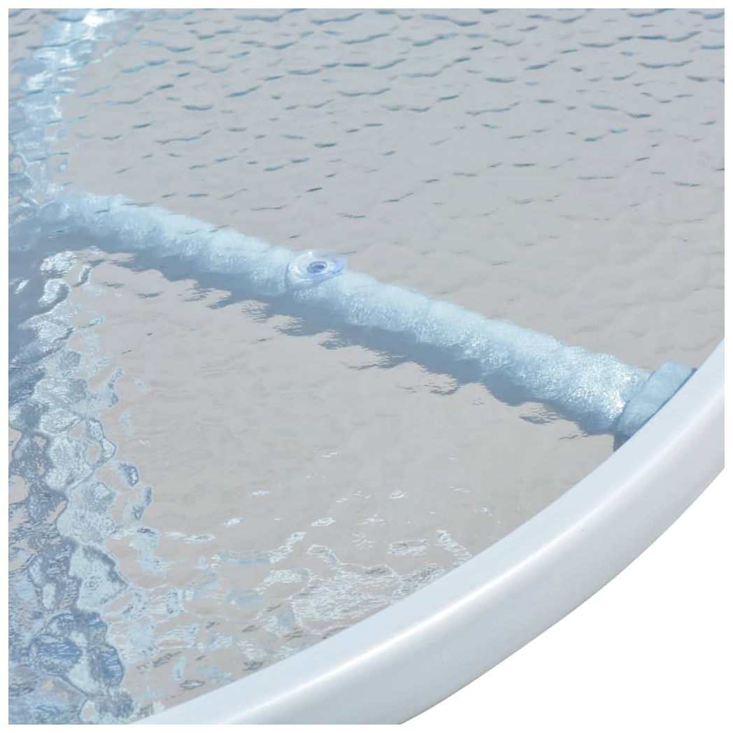 3 Piece Bistro Set Steel Black