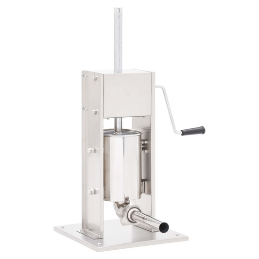 Manual Sausage Stuffer Silver 3 L Stainless Steel