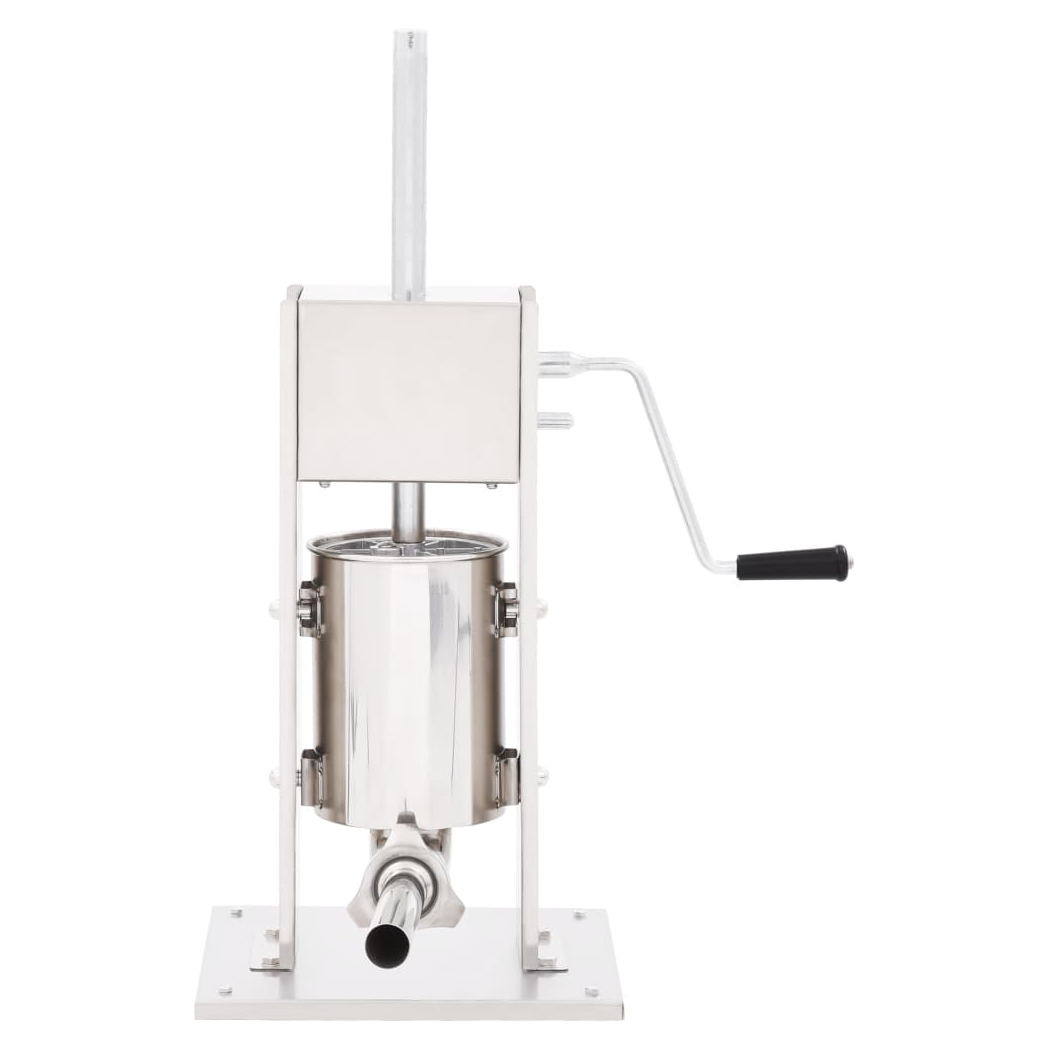 Manual Sausage Stuffer Silver 3 L Stainless Steel