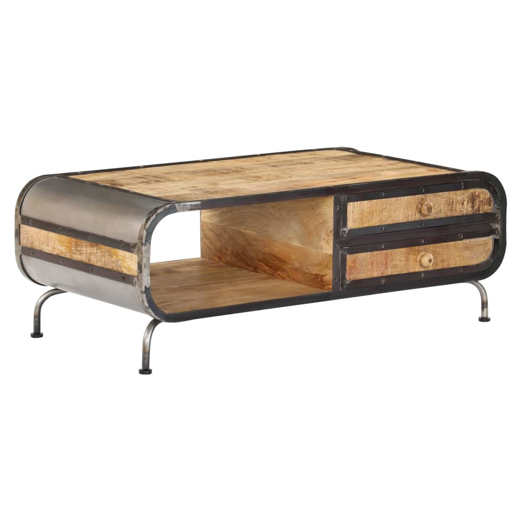 Coffee Table 100x50x35 cm Solid Mango Wood
