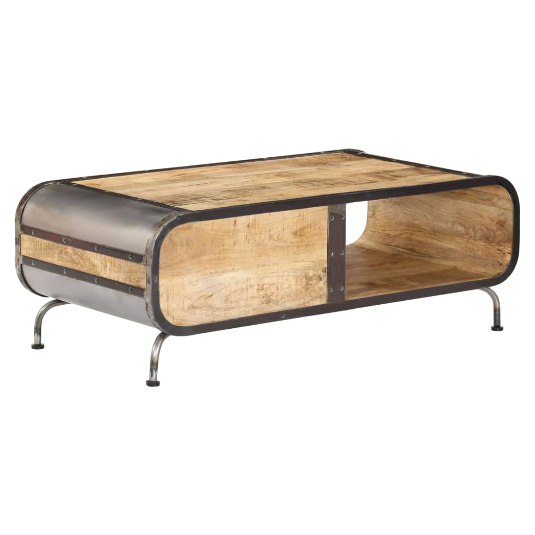 Coffee Table 100x50x35 cm Solid Mango Wood