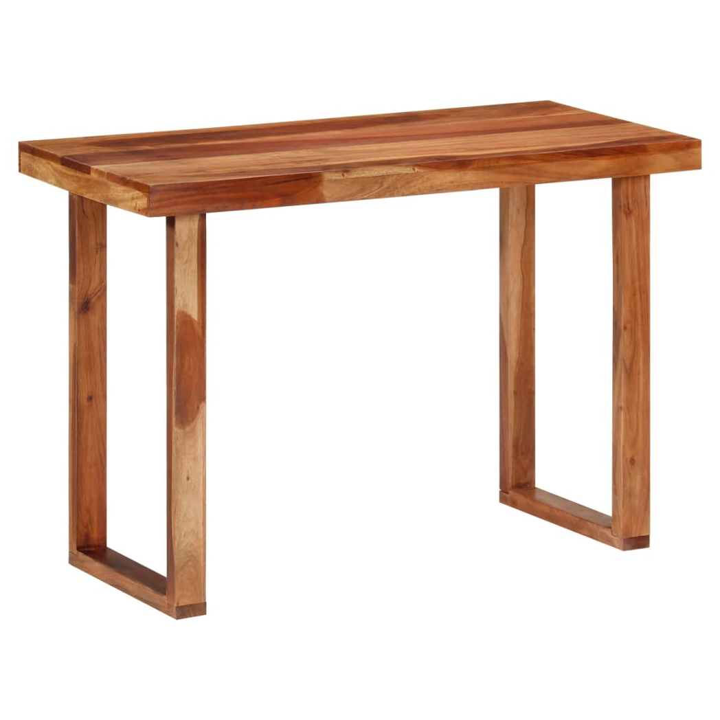 Dining Table 110x50x76 cm Solid Wood Acacia