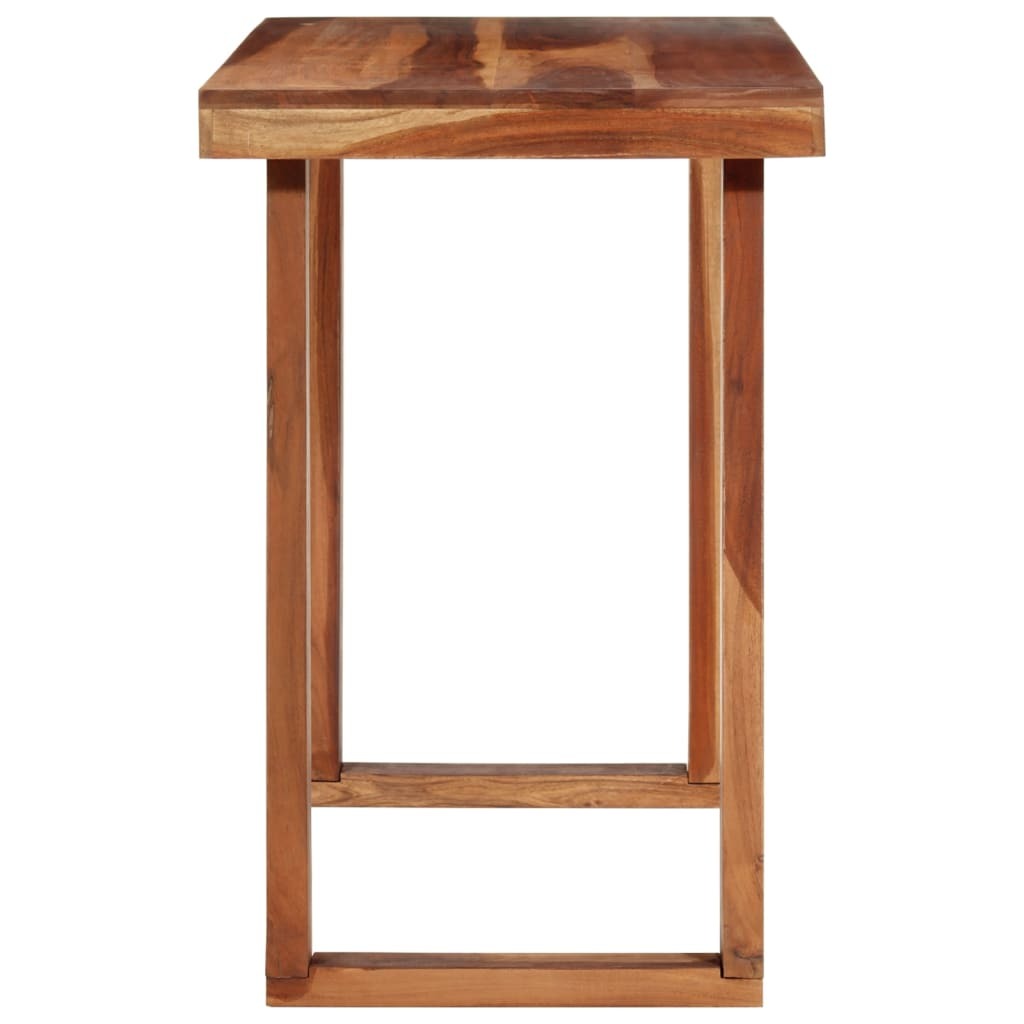 Dining Table 110x50x76 cm Solid Wood Acacia