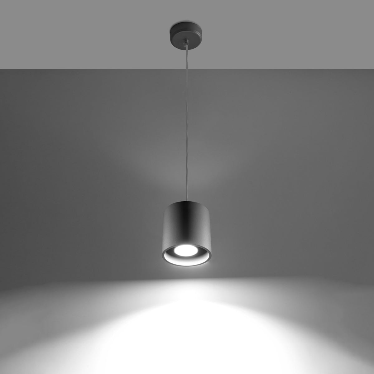 Pendant lamp aluminum Orbis modern Design GU10