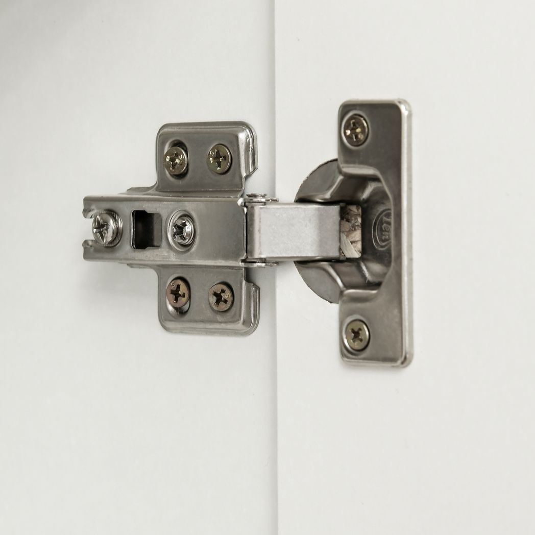 High Gloss Storage Cabinet for Bedroom Living Room Dining Room White