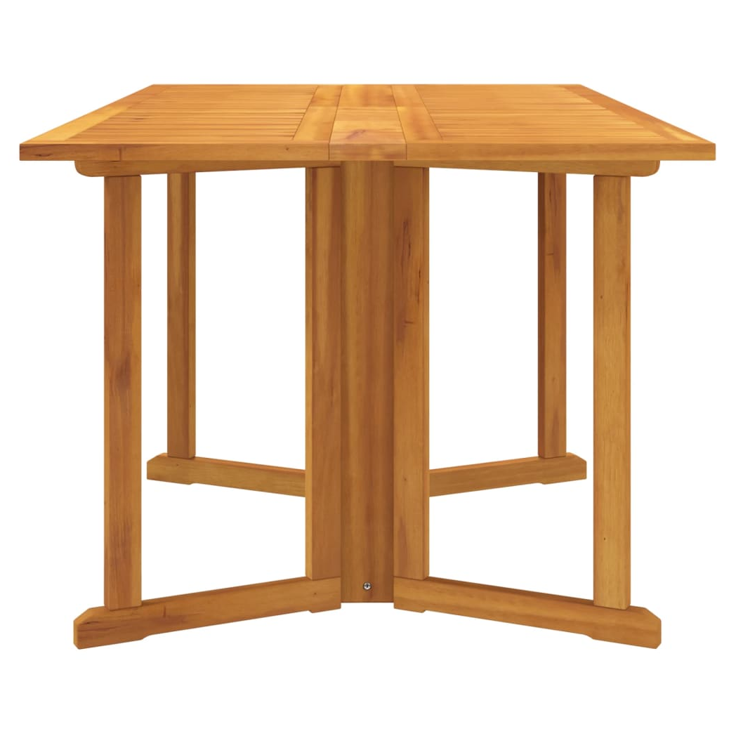 Folding Butterfly Garden Table 150x90x75 cm Solid Wood Teak